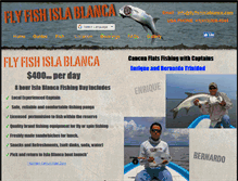 Tablet Screenshot of flyfishislablanca.com